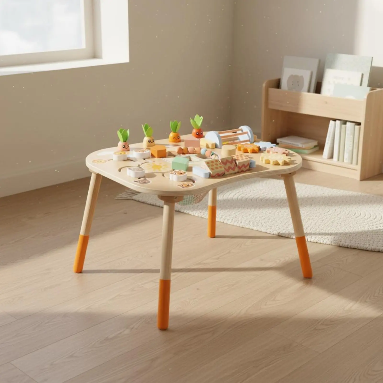 Educational Busy Table Early Educational Child Busy Table Child Activity Center Sturdy Construction Lightweight & Portable
Educational Busy Table Early Educational Child Busy Table Child Activity Center Sturdy Construction Lightweight & Portable
