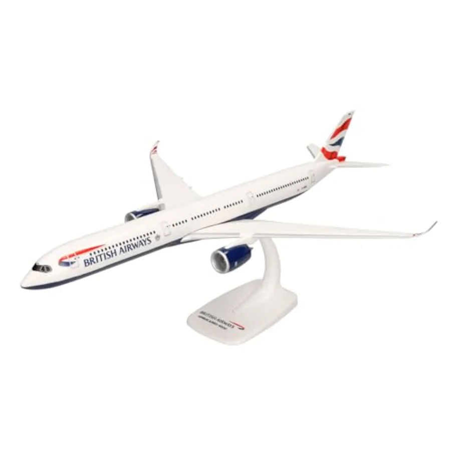 Snap-fit Airplane Model Airbus A350-1000 on Scale of 1:200, Plastic Miniature with pedastal, Model Building, Collectors Edition
Snap-fit Airplane Model Airbus A350-1000 on Scale of 1:200, Plastic Miniature with pedastal, Model Building, Collectors Edition