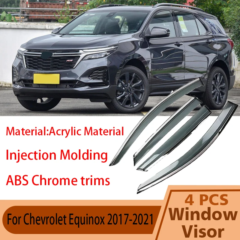 Дефлектор бокового окна автомобиля для Chevrolet Holden Equinox 2017-2021, защита от солнца и дождя, защита от атмосферных воздействий, козырек бокового окна
Дефлектор бокового окна автомобиля для Chevrolet Holden Equinox 2017-2021, защита от солнца и дождя, защита от атмосферных воздействий, козырек бокового окна