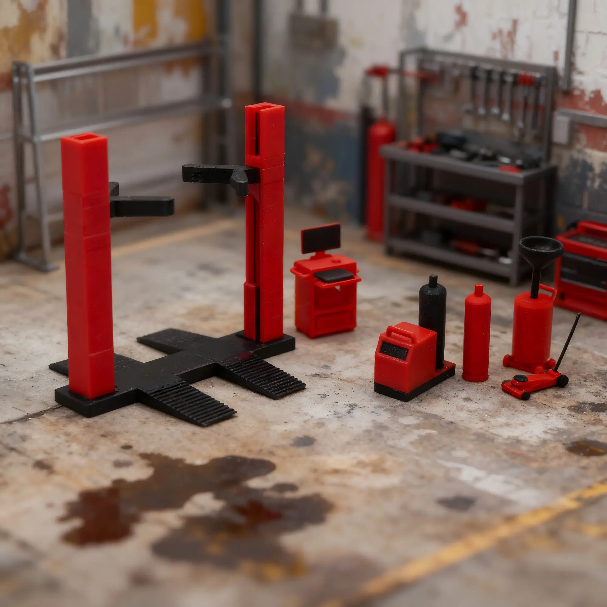 Miniature Garage 1:64 1:43 Model Car Set Accessories Scene Repair Shop Diorama
Miniature Garage 1:64 1:43 Model Car Set Accessories Scene Repair Shop Diorama