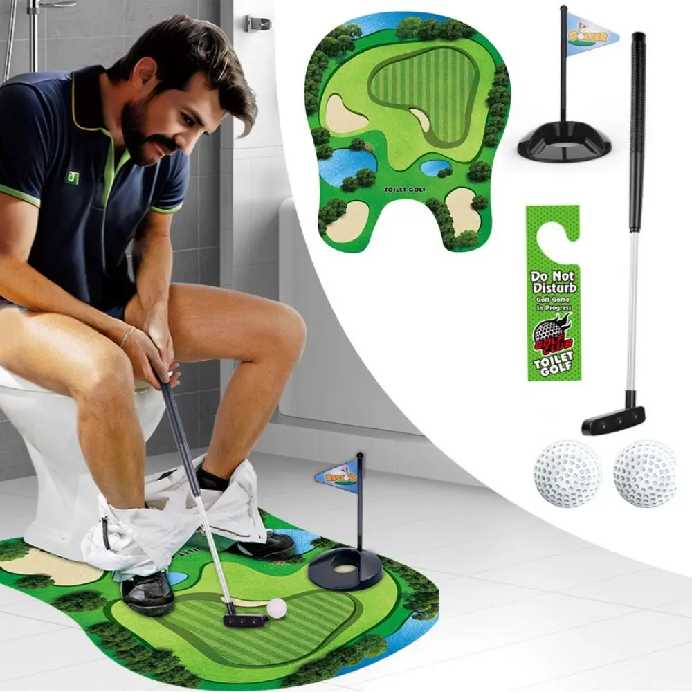 Golf Accessories Mini Toilet Golf Game Funny Creative Golf Sport Set Portable Relax Mini Golf Practice Set Children's Toy
Golf Accessories Mini Toilet Golf Game Funny Creative Golf Sport Set Portable Relax Mini Golf Practice Set Children's Toy