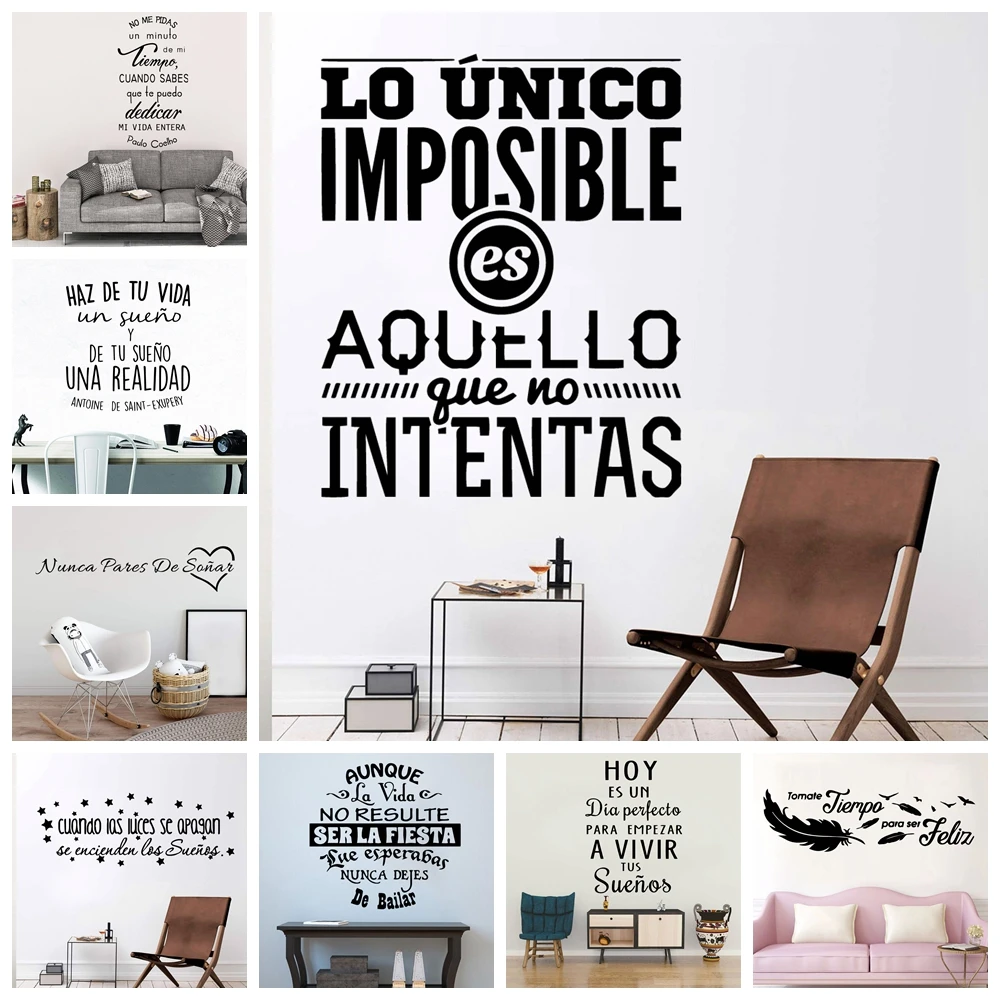 Beauty Spanish Quote Wall Stickers Self Adhesive Art Wallpaper For Baby Kids Rooms Decor Sticker Mural
Beauty Spanish Quote Wall Stickers Self Adhesive Art Wallpaper For Baby Kids Rooms Decor Sticker Mural