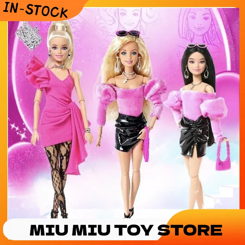 2026 New Original Fashion Doll Black-Pink Shiny Lace Dress Bling Accessories Rural Doll Collectible Send Friend Birthday Gift
2026 New Original Fashion Doll Black-Pink Shiny Lace Dress Bling Accessories Rural Doll Collectible Send Friend Birthday Gift