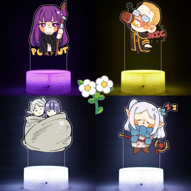 Anime Night Light for Frieren: Beyond Journey's End Fern Heiter Frieren Himmel Colorful Lights Desktop Decoration Light Gifts
Anime Night Light for Frieren: Beyond Journey's End Fern Heiter Frieren Himmel Colorful Lights Desktop Decoration Light Gifts