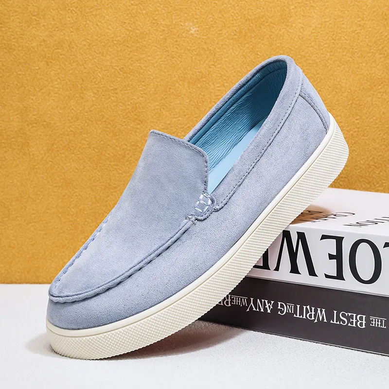 Men's Casual Loafers Lace-Free Comfortable Breathable Versatile One-Step Sports Shoes Slip-On Sneakers
Men's Casual Loafers Lace-Free Comfortable Breathable Versatile One-Step Sports Shoes Slip-On Sneakers