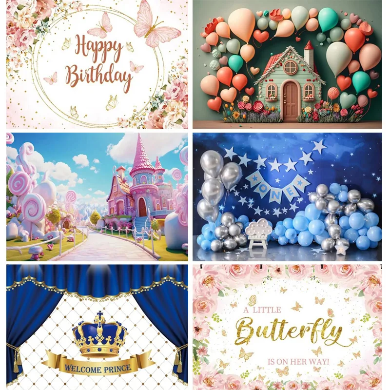 One Year Old Birthday Party Photography Backdrop Rainbow Balloon Decor Galaxy Studio Background Newborn Photo Booth Props PK-09
One Year Old Birthday Party Photography Backdrop Rainbow Balloon Decor Galaxy Studio Background Newborn Photo Booth Props PK-09