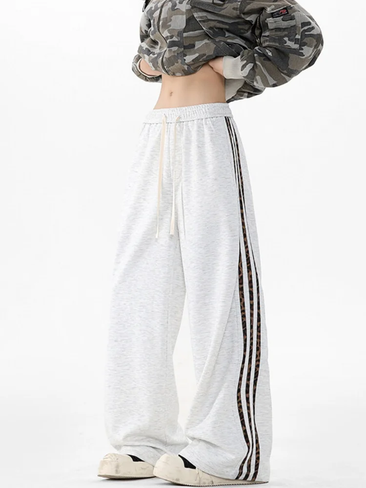 Heavyweight Striped Men's Sweatpants Straight Leg American Vintage Spring Leisure Wide Leg Pants Youth Trend Cotton Blend
Heavyweight Striped Men's Sweatpants Straight Leg American Vintage Spring Leisure Wide Leg Pants Youth Trend Cotton Blend