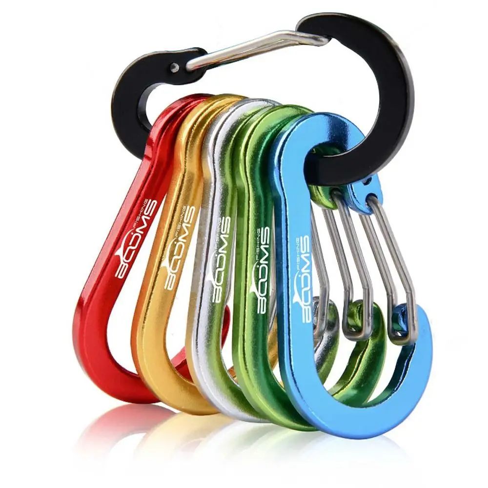 Fishing Tool Lock Buckle Hook Aluminum Alloy D-Ring Keychain Climbing Snap Clip Outdoor Camping Keyring Carabiner
Fishing Tool Lock Buckle Hook Aluminum Alloy D-Ring Keychain Climbing Snap Clip Outdoor Camping Keyring Carabiner