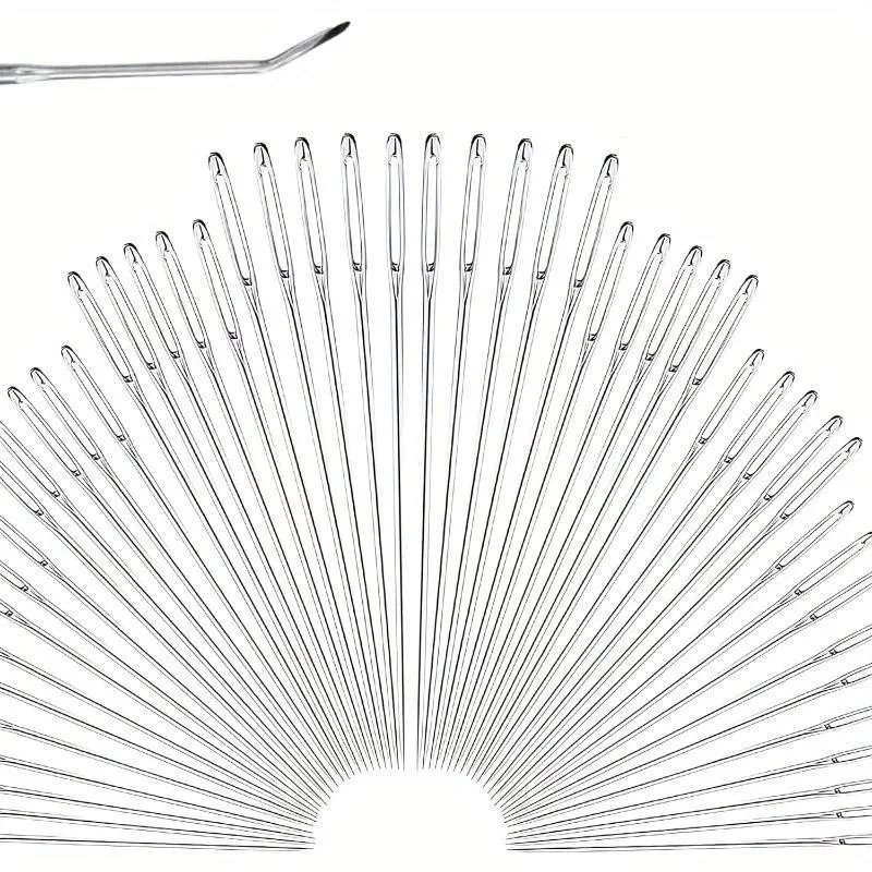 55pcs/set stainless steel hand sewing needles, various sizes and models, small tools for making crafts, lightweight and portable
55pcs/set stainless steel hand sewing needles, various sizes and models, small tools for making crafts, lightweight and portable