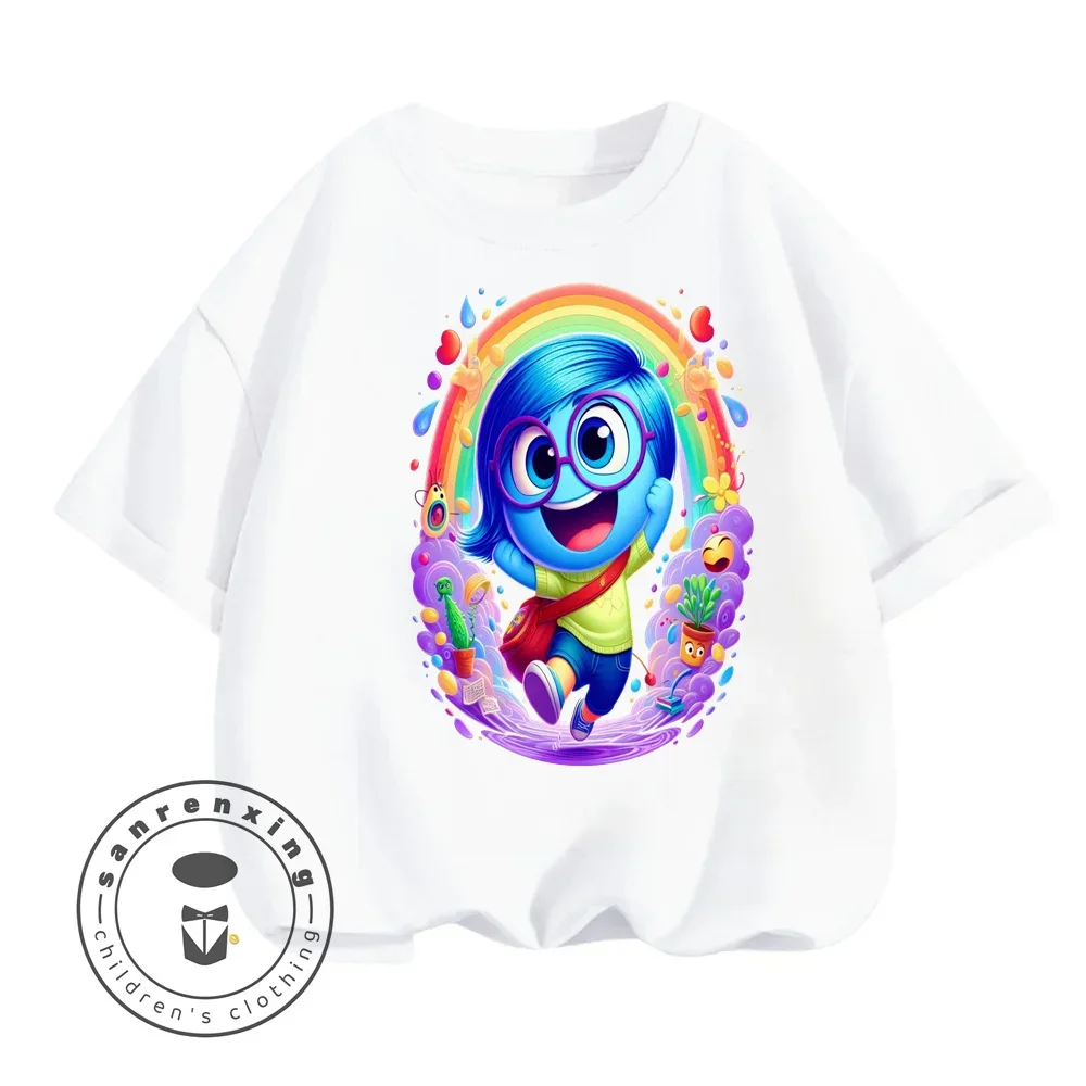 Cute and Playful Cartoon Inside Out Summer Short Sleeve Perfect Design High Cost Performance Suitable for Children Boys Girls
Cute and Playful Cartoon Inside Out Summer Short Sleeve Perfect Design High Cost Performance Suitable for Children Boys Girls