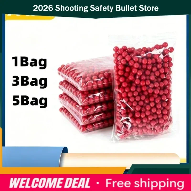 2026 2030 For 7.0mm BB Soft Bulletcool Red 7mm Gentle Touch Soft Balls 500Pcs/Bag Child-Friendly Outdoor Game Supplies 1Bag/3B
2026 2030 For 7.0mm BB Soft Bulletcool Red 7mm Gentle Touch Soft Balls 500Pcs/Bag Child-Friendly Outdoor Game Supplies 1Bag/3B