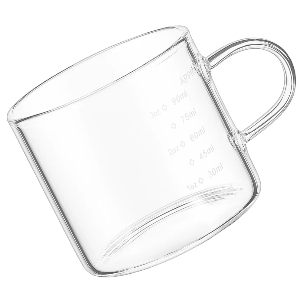 Clear Mug Drinking Glass with Measurements Coffee Measuring Cup Mugs Beverage Glasses Cups
Clear Mug Drinking Glass with Measurements Coffee Measuring Cup Mugs Beverage Glasses Cups