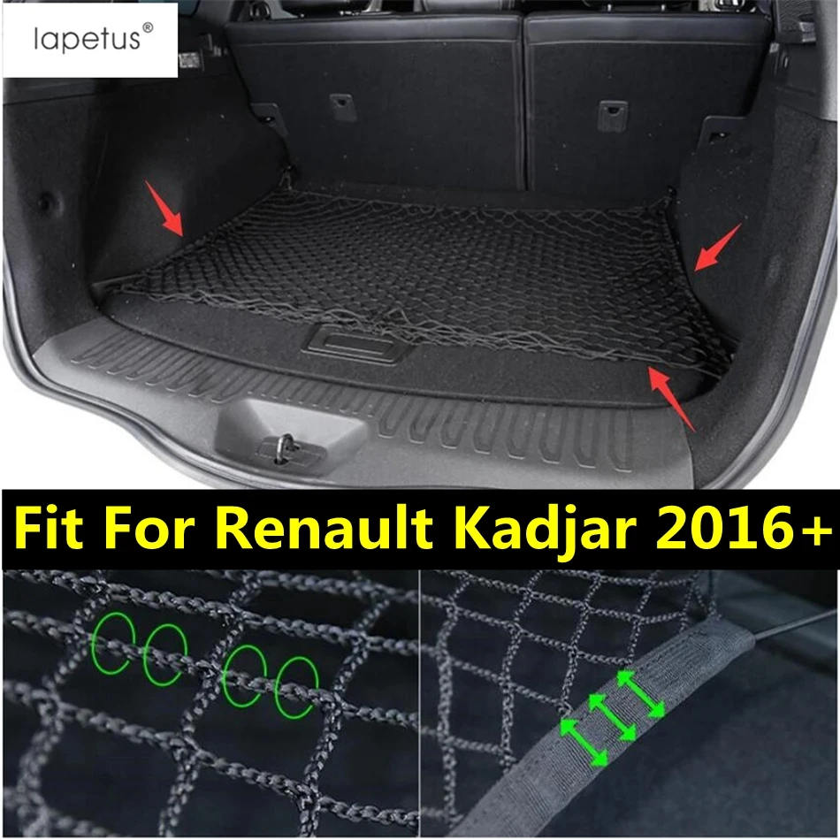 Rear Trunk Tail Luggage Storage String Bag Mesh Multifunction Net Cover Kit Interior Accessories For Renault Kadjar 2016 - 2022
Rear Trunk Tail Luggage Storage String Bag Mesh Multifunction Net Cover Kit Interior Accessories For Renault Kadjar 2016 - 2022