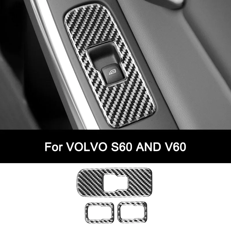 Для VOLVO S60 и V60, премиум-класса из углеродного волокна, кнопка окна автомобиля, внутренняя наклейка, персонализированные автоаксессуары
Для VOLVO S60 и V60, премиум-класса из углеродного волокна, кнопка окна автомобиля, внутренняя наклейка, персонализированные автоаксессуары
