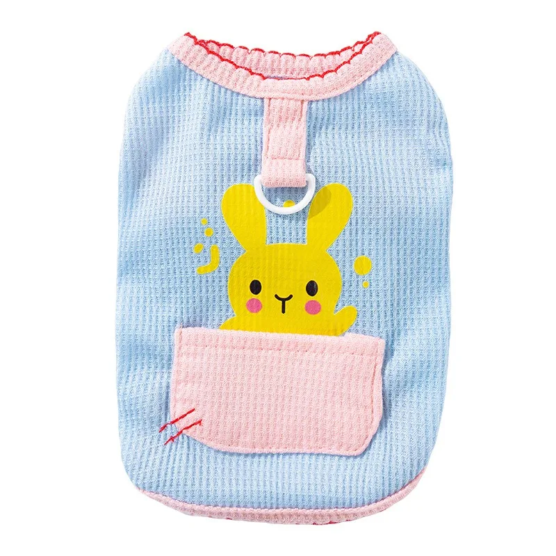 Summer Pet Clothing Dog Harness Vest Thin Breathable Outfit with Cartoon Pocket Comfortable Wear for Puppy Small Medium Dogs Cat
Summer Pet Clothing Dog Harness Vest Thin Breathable Outfit with Cartoon Pocket Comfortable Wear for Puppy Small Medium Dogs Cat
