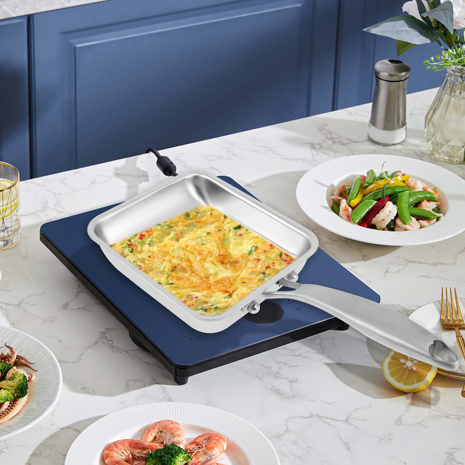 Сковорода для омлета с антипригарным покрытием Tamagoyaki Wok, японская сковорода для яиц, прямоугольная сковорода Tamago, маленькая сковорода для яиц с инструментами для приготовления пищи
Сковорода для омлета с антипригарным покрытием Tamagoyaki Wok, японская сковорода для яиц, прямоугольная сковорода Tamago, маленькая сковорода для яиц с инструментами для приготовления пищи