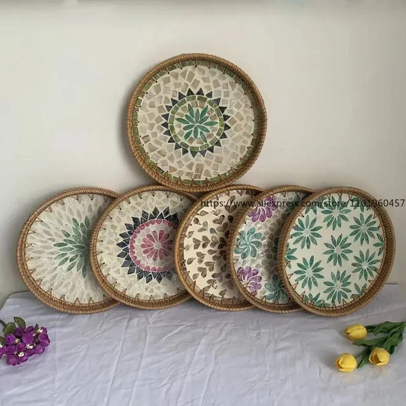 Поднос ручной работы из ротанга, плетеные корзины для хранения хлеба, фруктовый торт, закуски, круглая корзина для пикника, подносы для сервировки ужина, кухонные принадлежности
Поднос ручной работы из ротанга, плетеные корзины для хранения хлеба, фруктовый торт, закуски, круглая корзина для пикника, подносы для сервировки ужина, кухонные принадлежности