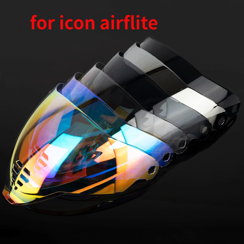 Helmet Shield for ICON Airflite Helmet Visor Lens Parts Faceshield Uv-cut Motorbike Capacetes Windshield Sun Shield Accessories
Helmet Shield for ICON Airflite Helmet Visor Lens Parts Faceshield Uv-cut Motorbike Capacetes Windshield Sun Shield Accessories
