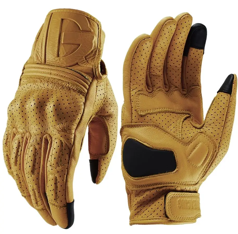 Touch-screen motorcycle leather gloves for male knight riding motorcycle gloves
Touch-screen motorcycle leather gloves for male knight riding motorcycle gloves