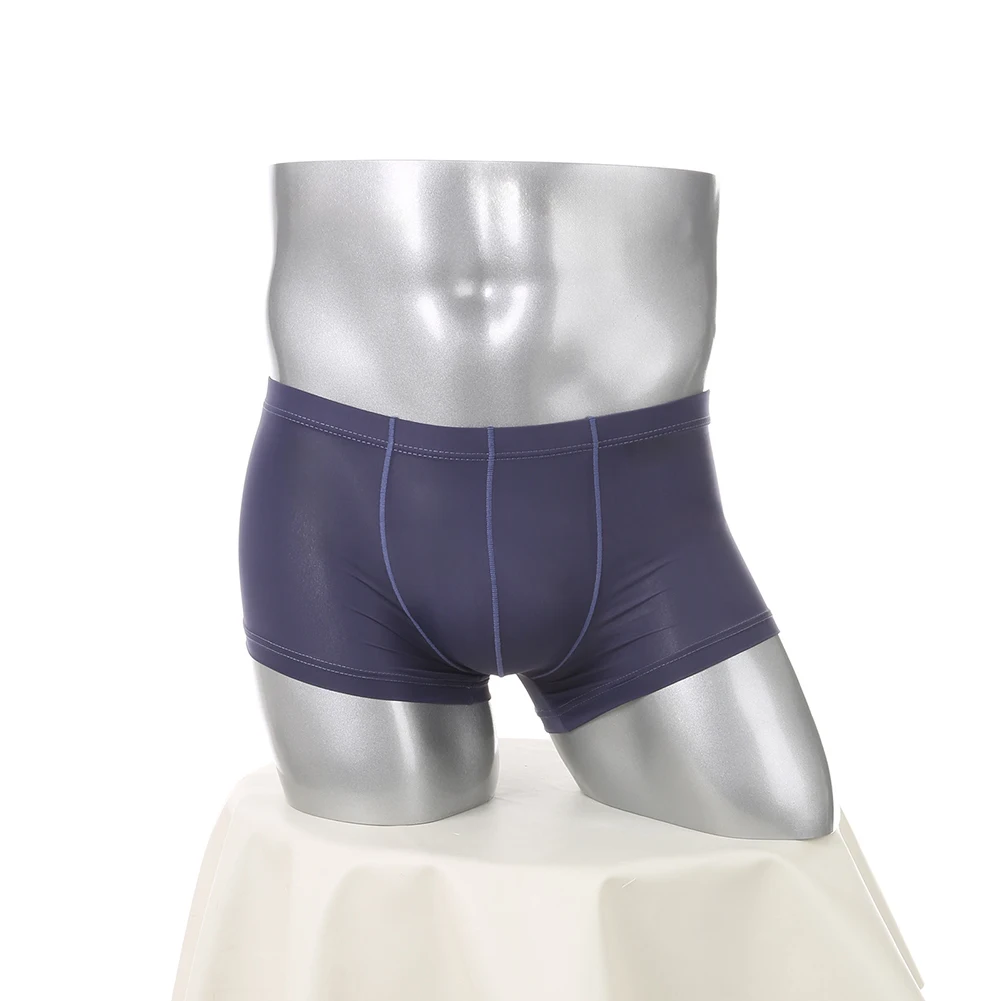 Men Ultra-thin Seamless Sheer Trunks Soft Boxer Shorts Ice Silk Hot Hot Lingerie Gay Sissy Bulge Pouch Underwear Men's Panties
Men Ultra-thin Seamless Sheer Trunks Soft Boxer Shorts Ice Silk Hot Hot Lingerie Gay Sissy Bulge Pouch Underwear Men's Panties