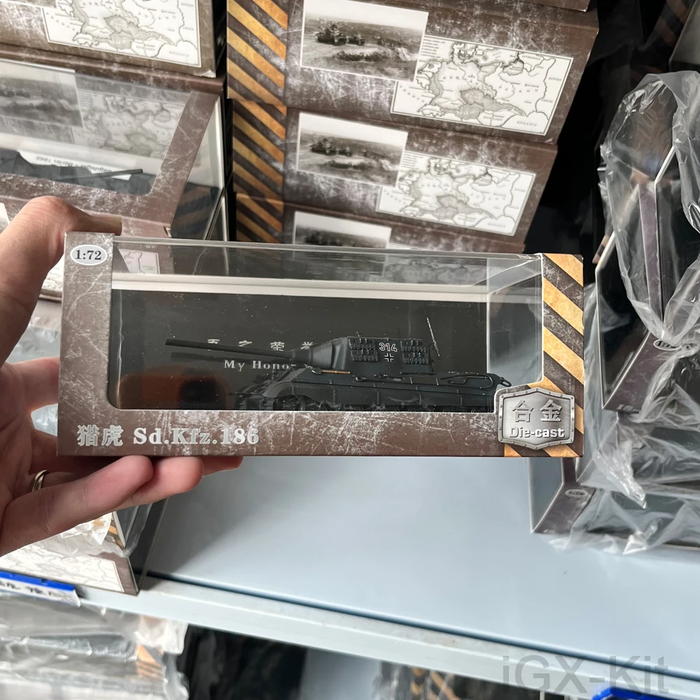 1:72 Scale German Hunting Tiger Heavy Tank Jagditiger Alloy Finished Military Simulation Model Toy Display Ornament Collection
1:72 Scale German Hunting Tiger Heavy Tank Jagditiger Alloy Finished Military Simulation Model Toy Display Ornament Collection