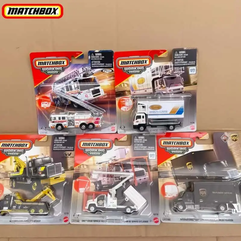 Matchbox Working Rigs Collectible Diecast Rescue Tow Truck N3242 City Service Fleet Engineering Model Collection Toy Car Gift
Matchbox Working Rigs Collectible Diecast Rescue Tow Truck N3242 City Service Fleet Engineering Model Collection Toy Car Gift