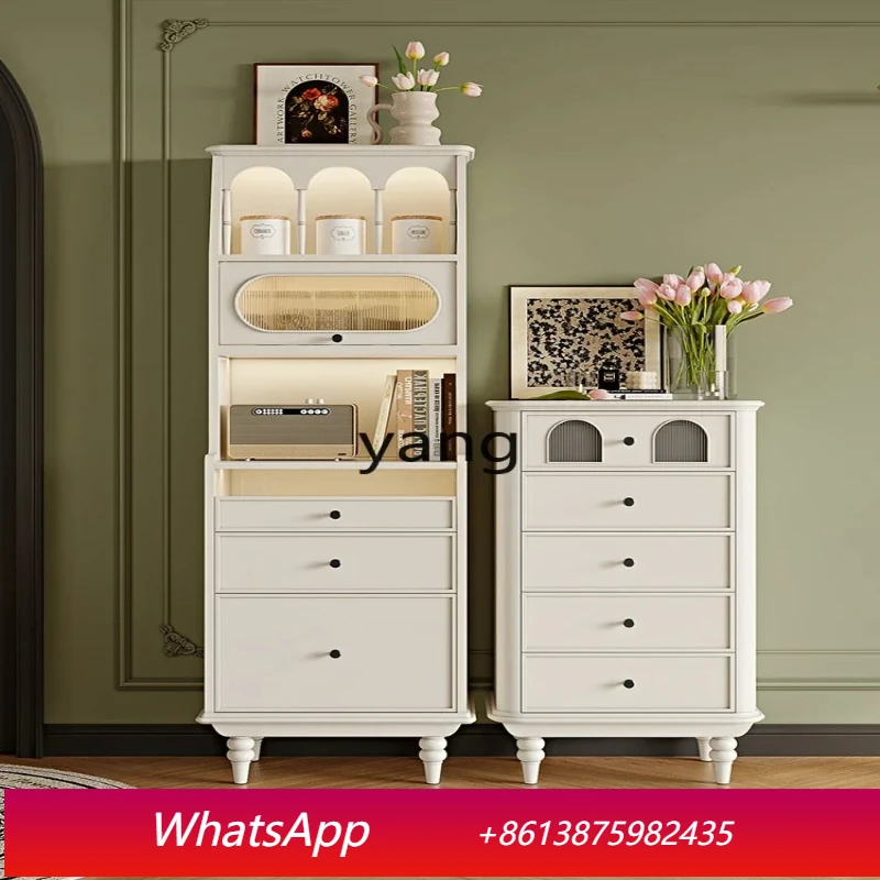 LH retro white TV cabinet high cabinet combination living room light luxury vertical cabinet storage
LH retro white TV cabinet high cabinet combination living room light luxury vertical cabinet storage