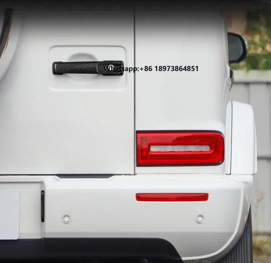 Carbon Fiber Door Handle Cover Trims for AMG G63 G500 W463A G550 Mercedes W464 Car Exterior G Class 4x4 Accessories
Carbon Fiber Door Handle Cover Trims for AMG G63 G500 W463A G550 Mercedes W464 Car Exterior G Class 4x4 Accessories