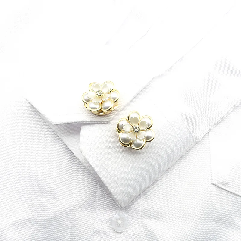 Чехлы на пуговицы для женщин Блузки Запонки с цветком и искусственным жемчугом - Запонки Чехлы на пуговицы для мужской классической рубашки, рубашки-смокинга
Чехлы на пуговицы для женщин Блузки Запонки с цветком и искусственным жемчугом - Запонки Чехлы на пуговицы для мужской классической рубашки, рубашки-смокинга