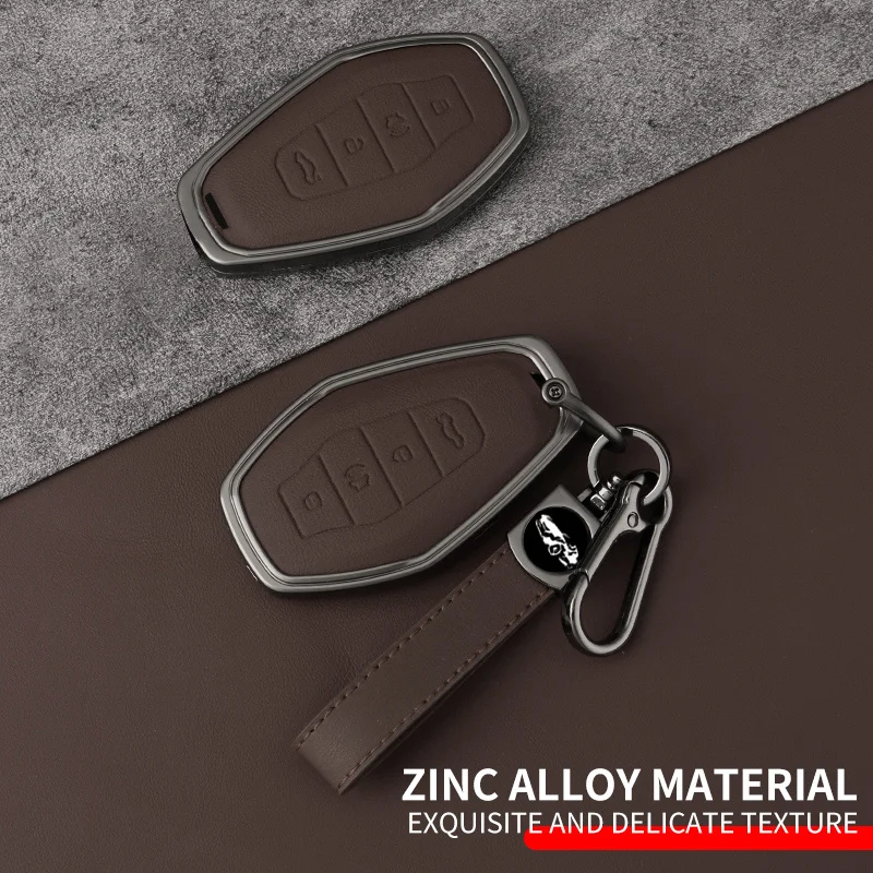 Car Leather Key Case for Jetour Dashing IDM I-DM X-1 Plus Pro 2023 Keychain Bag Shell Protection Full Cover Auto Accessories
Car Leather Key Case for Jetour Dashing IDM I-DM X-1 Plus Pro 2023 Keychain Bag Shell Protection Full Cover Auto Accessories