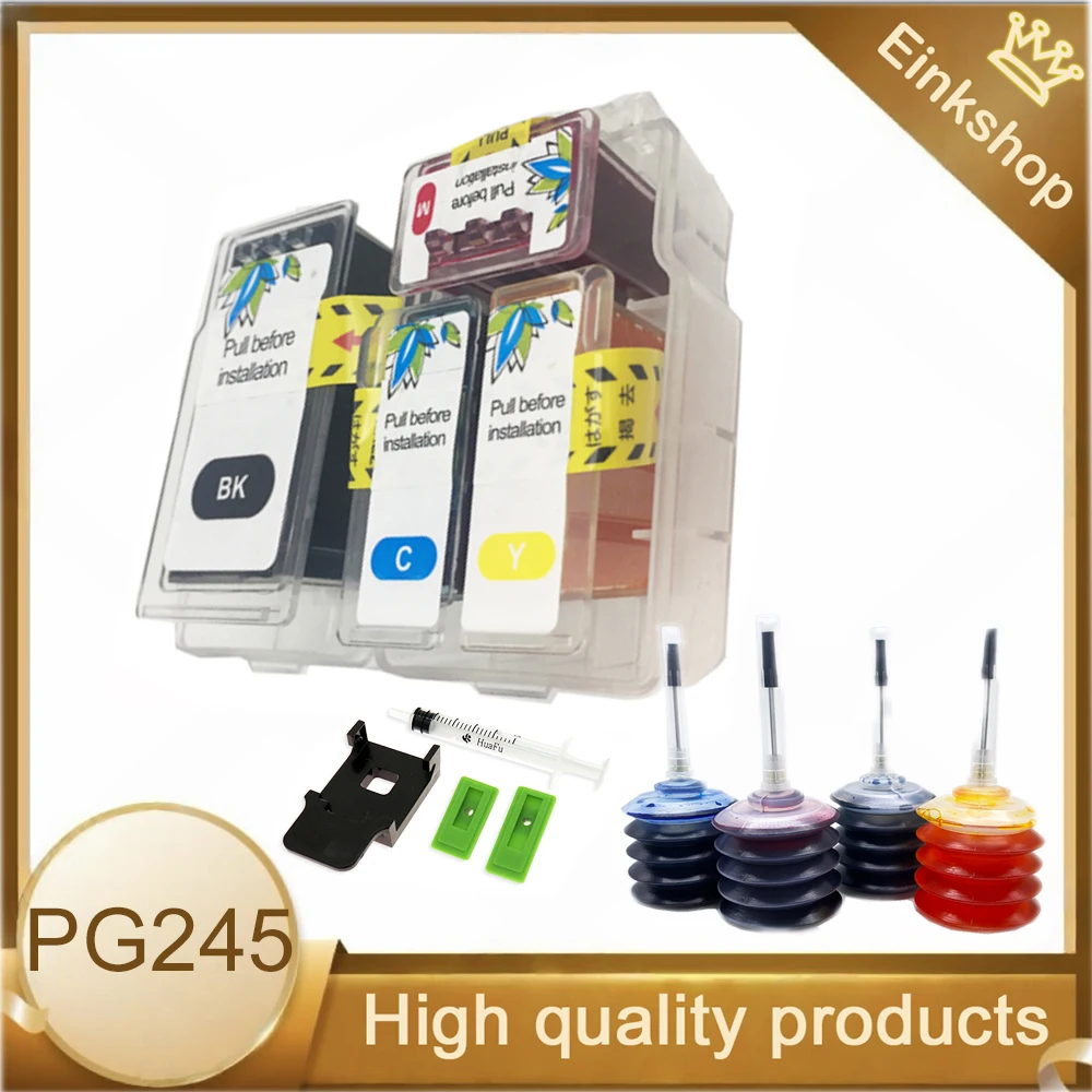 Набор для заправки картриджей PG245 CL246 для Canon PG-245 246, совместимый с MG2924 MX492 MG2520 TS302 TS3120 TS3122
Набор для заправки картриджей PG245 CL246 для Canon PG-245 246, совместимый с MG2924 MX492 MG2520 TS302 TS3120 TS3122