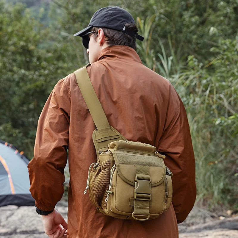 Outdoor Sports Large Capacity Road Accessories Tool Multifunctional Fishing Shoulder Bag for Men
Outdoor Sports Large Capacity Road Accessories Tool Multifunctional Fishing Shoulder Bag for Men