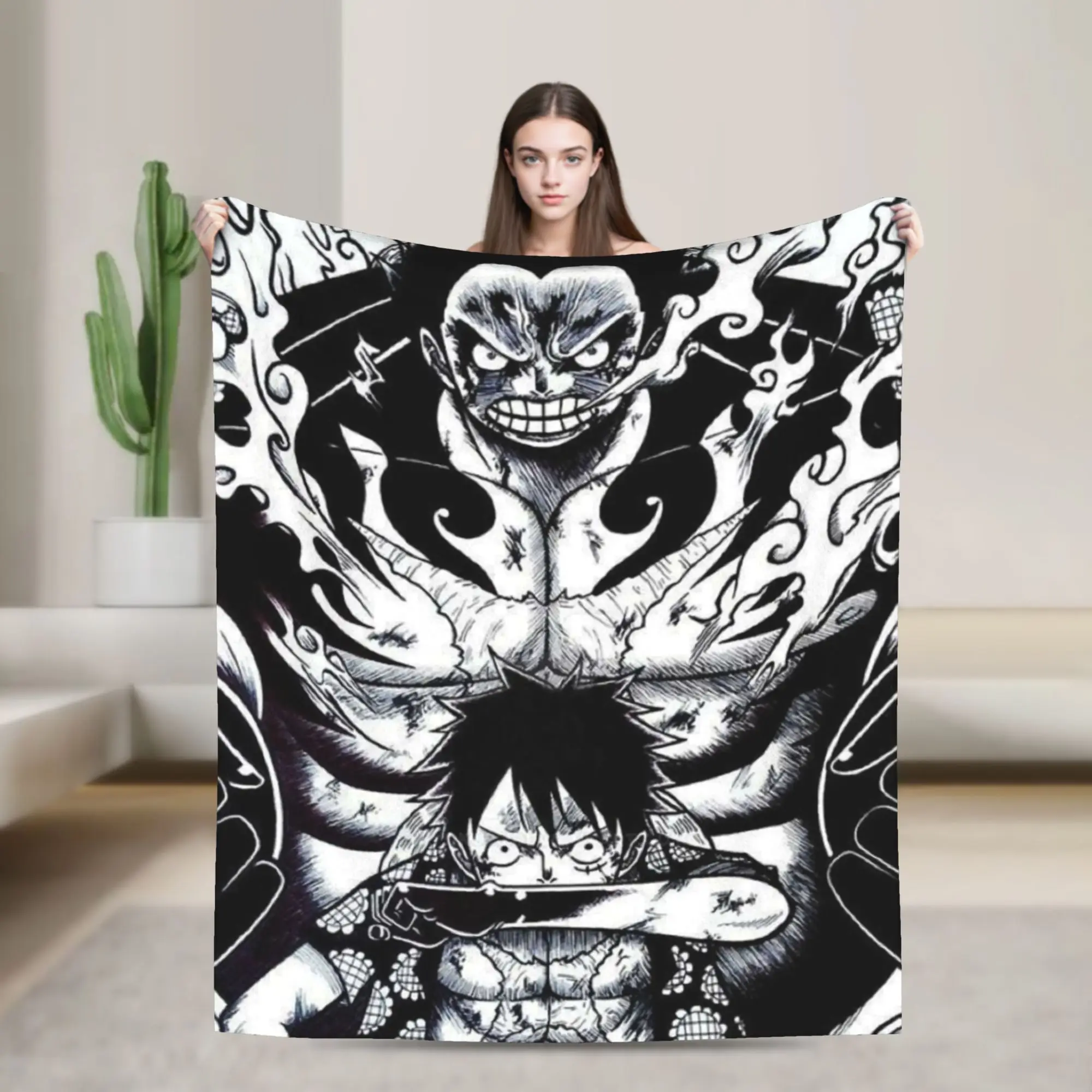 Luffy Blanket Fleece Warm Throw Blanket for Airplane Travel Bed Rug
Luffy Blanket Fleece Warm Throw Blanket for Airplane Travel Bed Rug