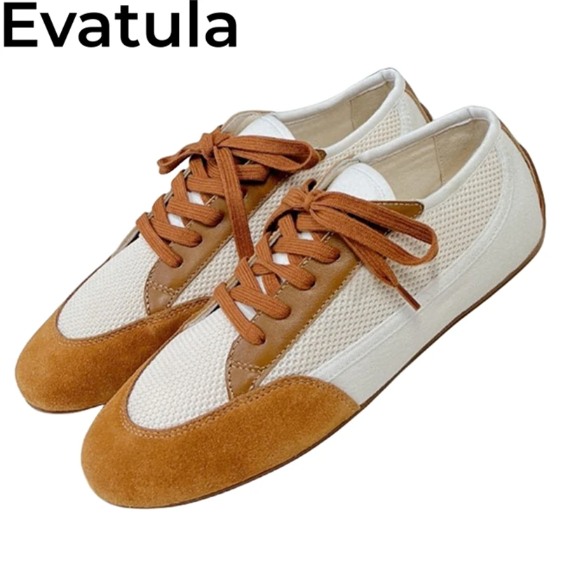 2024 Spring Breathable Mesh Lace Up Casual Sneakers Women Round Toe Suede Patchwork Flat Shoes Comfort Walking Shoes Tenis Mujer
2024 Spring Breathable Mesh Lace Up Casual Sneakers Women Round Toe Suede Patchwork Flat Shoes Comfort Walking Shoes Tenis Mujer