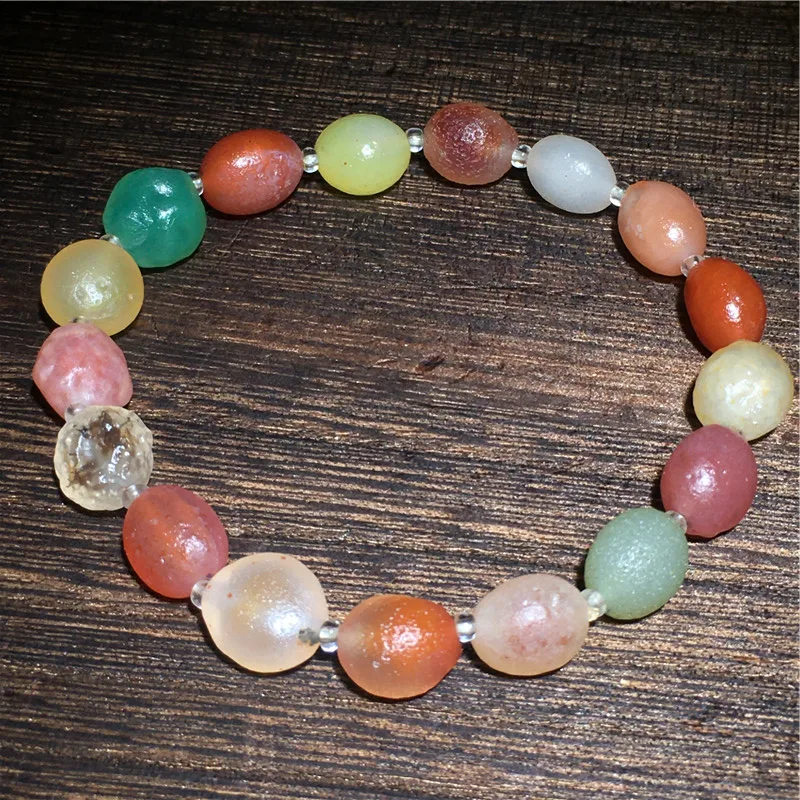 Boutique Natural Mongolian Alxa Colorful Sugar Heart Agate Original Stone Jewelry Bracelet Necklace for Women Cute Ornaments
Boutique Natural Mongolian Alxa Colorful Sugar Heart Agate Original Stone Jewelry Bracelet Necklace for Women Cute Ornaments