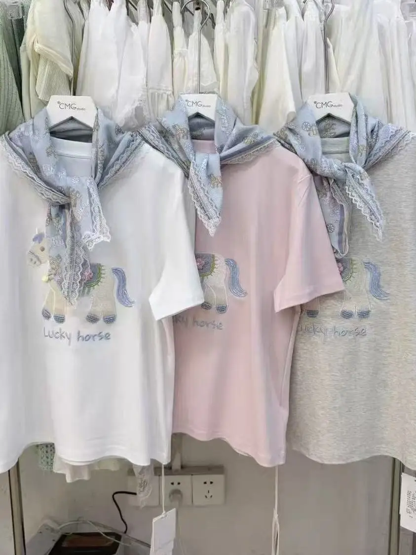 plus Size 300 Pounds Fat MM Korean College Style Cartoon Anti-Aging Short Sleeve T-Shirt Women round Neck Casual Top Summer
plus Size 300 Pounds Fat MM Korean College Style Cartoon Anti-Aging Short Sleeve T-Shirt Women round Neck Casual Top Summer