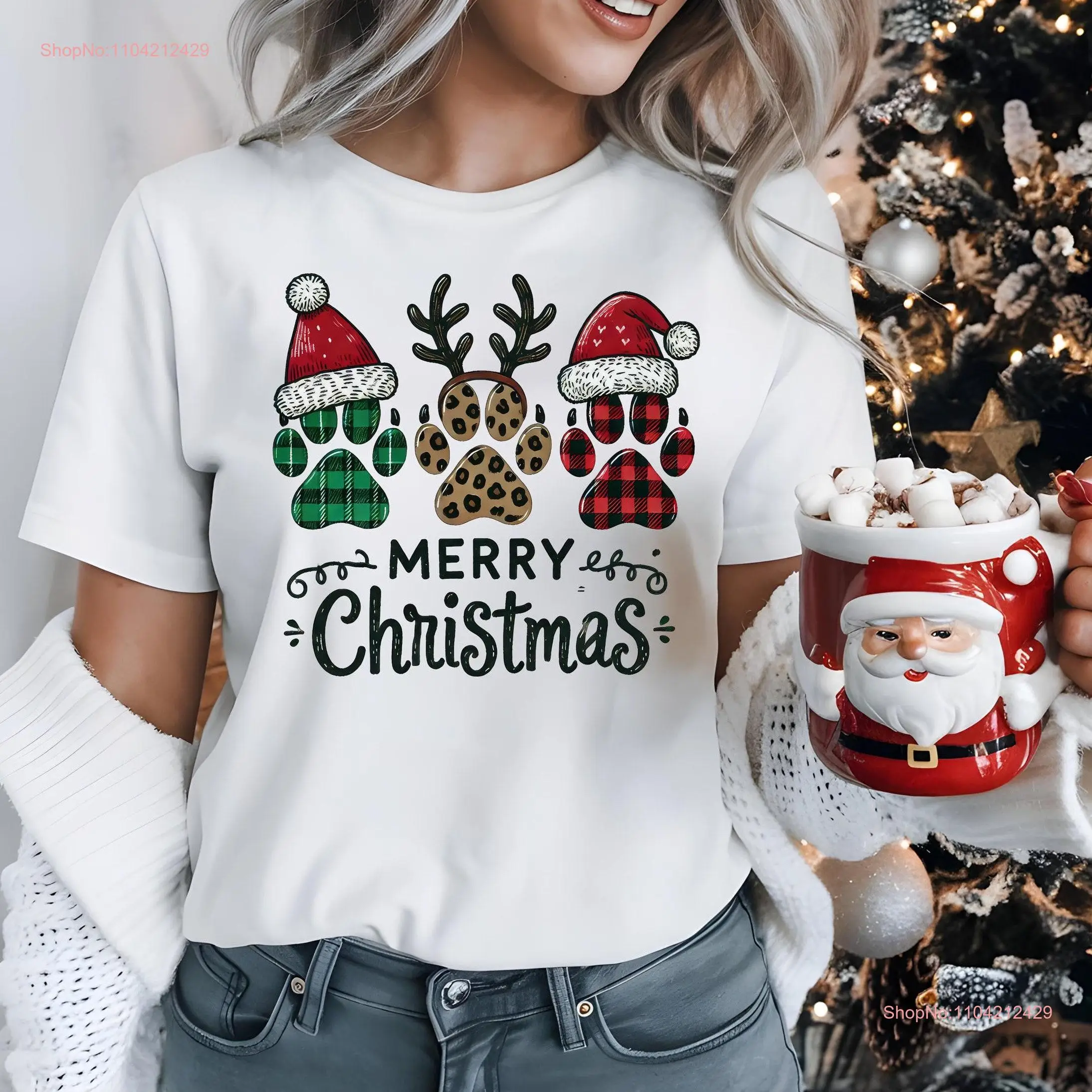 Plaid Paw Print Christmas Softstyle T Shirt Dog lover gift for pet owner bestselling tee long or short sleeves
Plaid Paw Print Christmas Softstyle T Shirt Dog lover gift for pet owner bestselling tee long or short sleeves