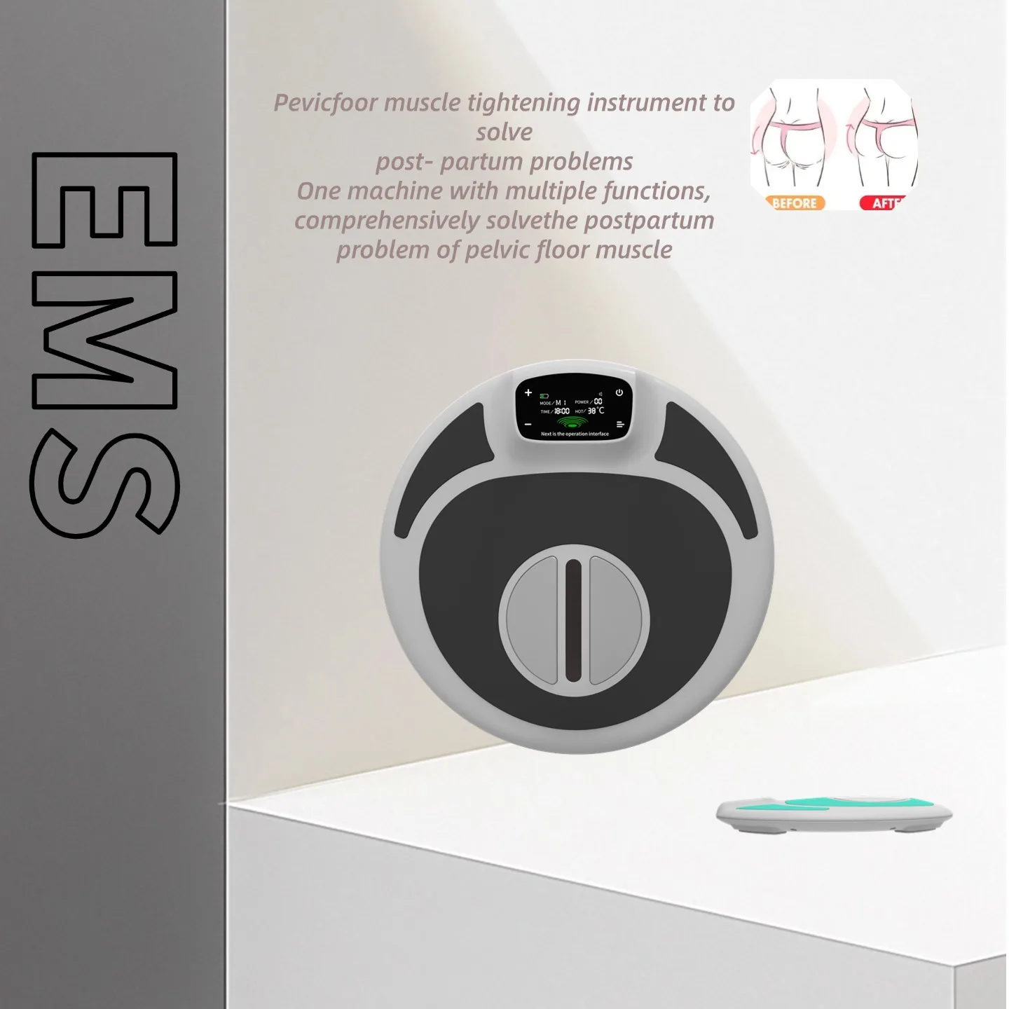  NEW Strengthen Pelvic Floor Muscles Chair EMS Muscle Exerciser Postpartum Repair Machine for Woman and Man
NEW Strengthen Pelvic Floor Muscles Chair EMS Muscle Exerciser Postpartum Repair Machine for Woman and Man