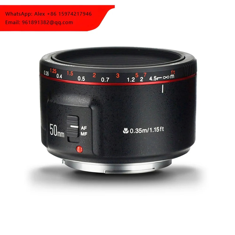 YONGNUO YN50mm F1.8 II Standard Prime Large Aperture Auto Focus Lens For 70D 5D2 5D3 600D DSLR Camera
YONGNUO YN50mm F1.8 II Standard Prime Large Aperture Auto Focus Lens For 70D 5D2 5D3 600D DSLR Camera