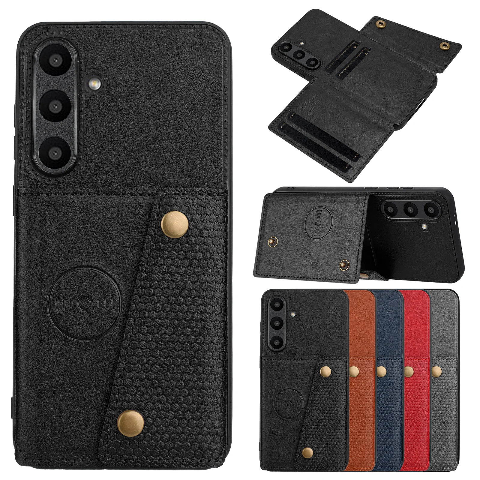 Card Holder Leather Case For Samsung Galaxy S25 S24 Ultra Plus Fe S24plus S24fe S24+ 5g Business Wallet Phone Cover Etui Fundas
Card Holder Leather Case For Samsung Galaxy S25 S24 Ultra Plus Fe S24plus S24fe S24+ 5g Business Wallet Phone Cover Etui Fundas