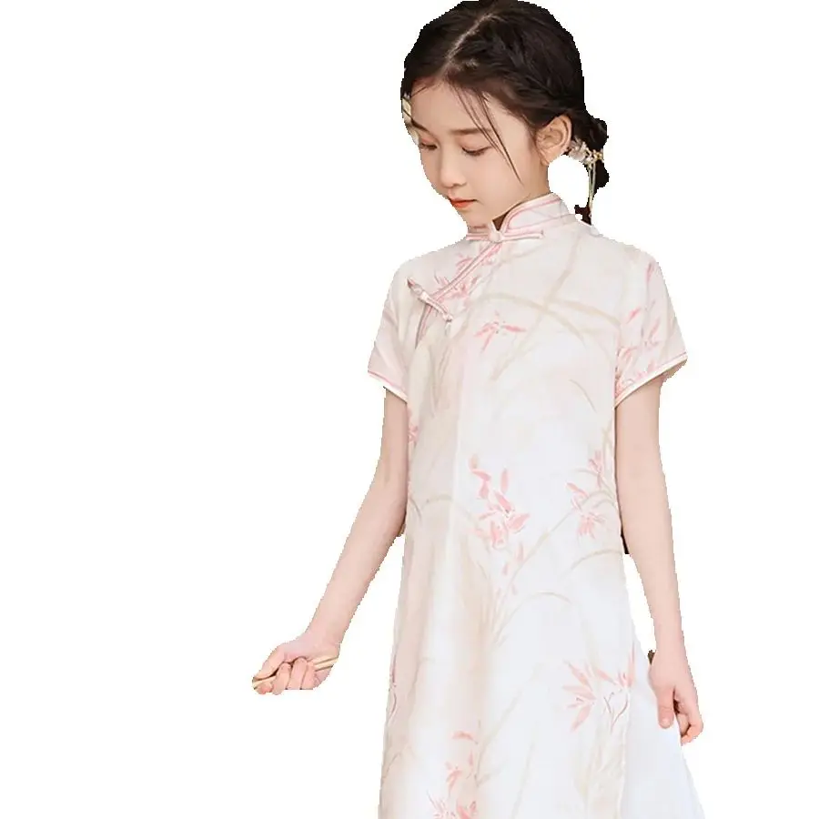 Женское модное платье Cheongsam для девочек, винтажное короткое платье Ципао с воротником-стойкой, традиционное китайское платье принцессы, свадебное платье
Женское модное платье Cheongsam для девочек, винтажное короткое платье Ципао с воротником-стойкой, традиционное китайское платье принцессы, свадебное платье