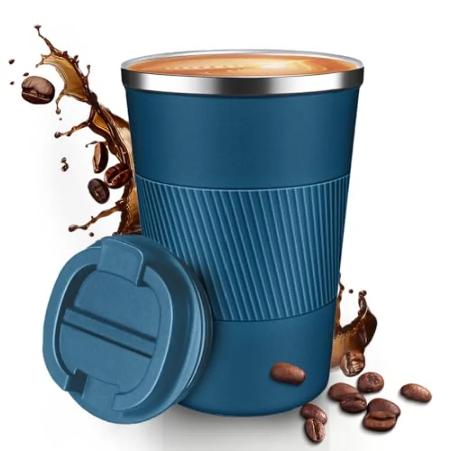 12OZ Travel Mug Insulated Cup with Spill Leak Proof Lid, Portable Stainless Steel Tumbler Reusable Hot and Cold Water Mug for C
12OZ Travel Mug Insulated Cup with Spill Leak Proof Lid, Portable Stainless Steel Tumbler Reusable Hot and Cold Water Mug for C