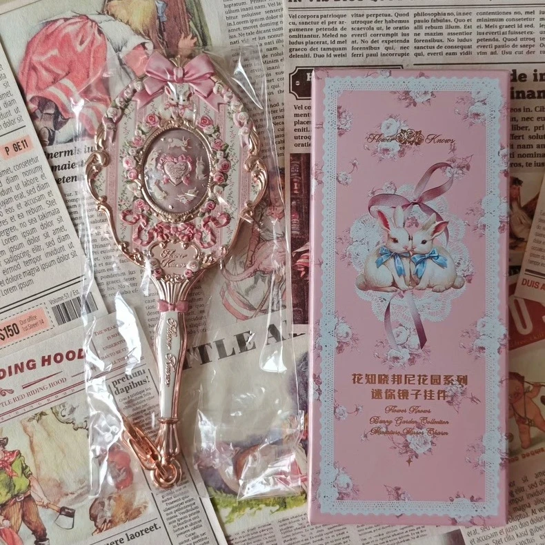 Flower Knows Bunny Garden Series Mini Mirror Handheld Mirror Makeup Tool Mirror
Flower Knows Bunny Garden Series Mini Mirror Handheld Mirror Makeup Tool Mirror