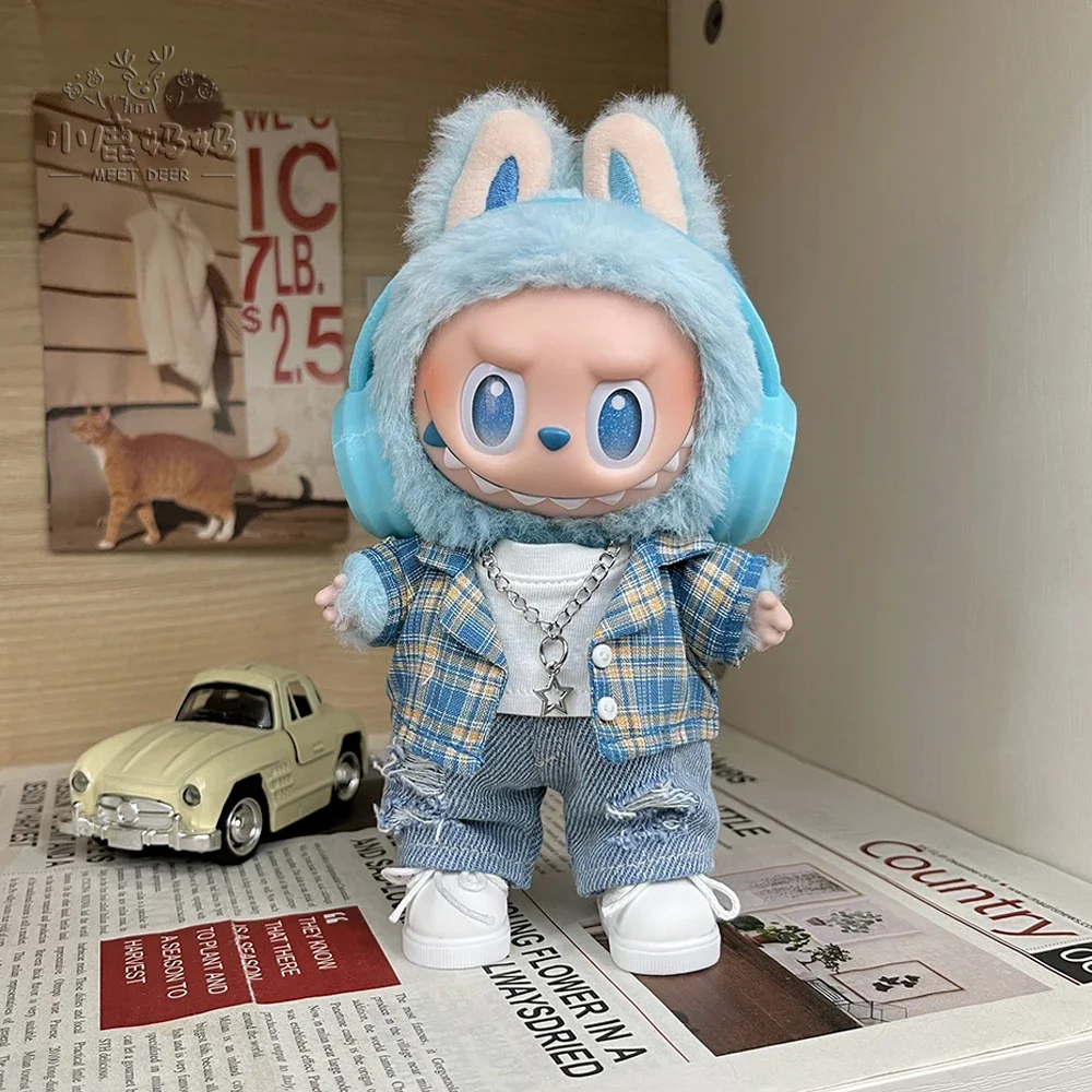 Labubu Energy Vinyl Plush Blind Box Mini Doll Outfit Handmade Labubu 3.0 Clothes Hope Doll Summer Leisure Suit DIY Accessories
Labubu Energy Vinyl Plush Blind Box Mini Doll Outfit Handmade Labubu 3.0 Clothes Hope Doll Summer Leisure Suit DIY Accessories