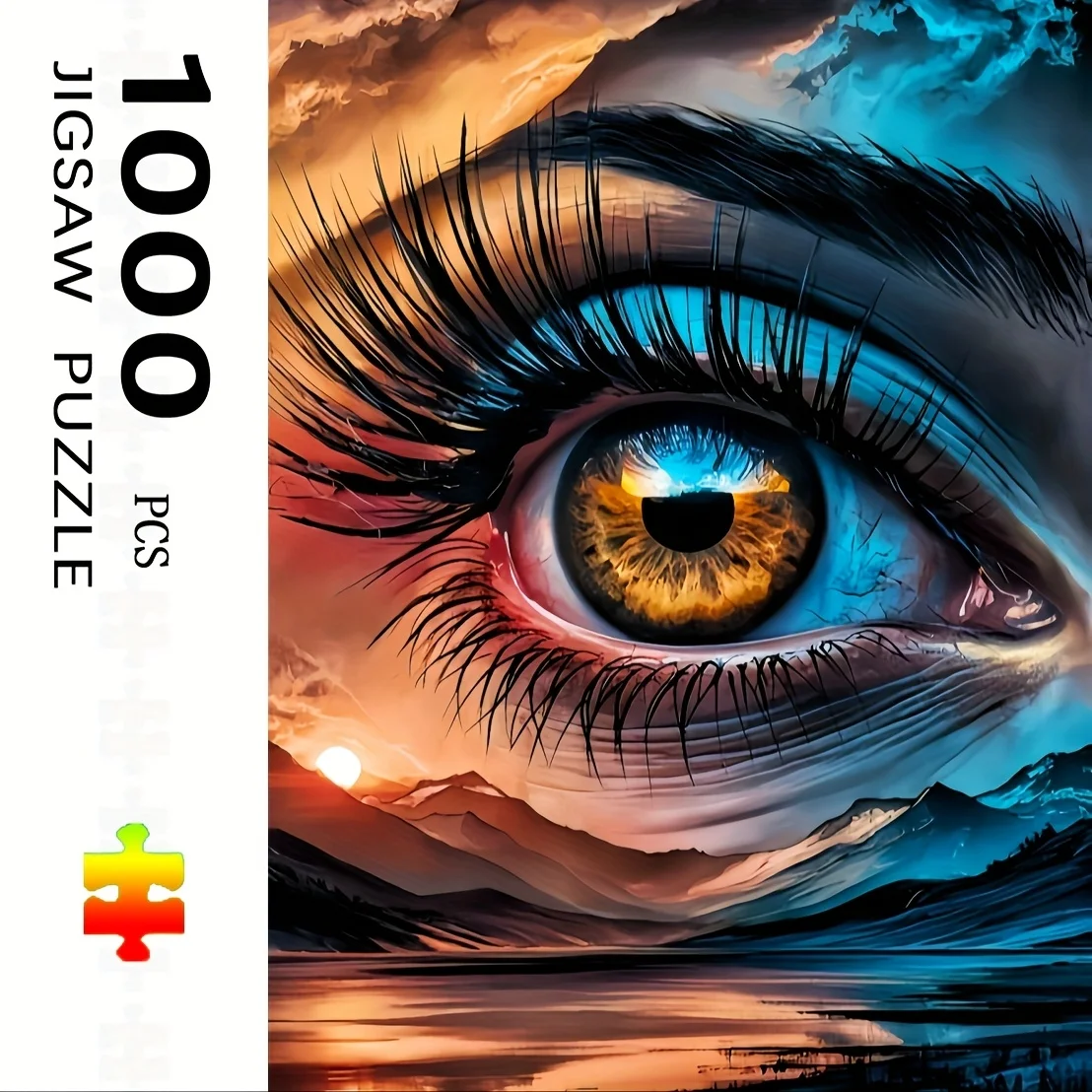1000 pcs Mesmerizing Eye Jigsaw Puzzle Home Decor Adults Puzzle Games Family Fun Floor PuzzlesEducational Toys for Kids
1000 pcs Mesmerizing Eye Jigsaw Puzzle Home Decor Adults Puzzle Games Family Fun Floor PuzzlesEducational Toys for Kids