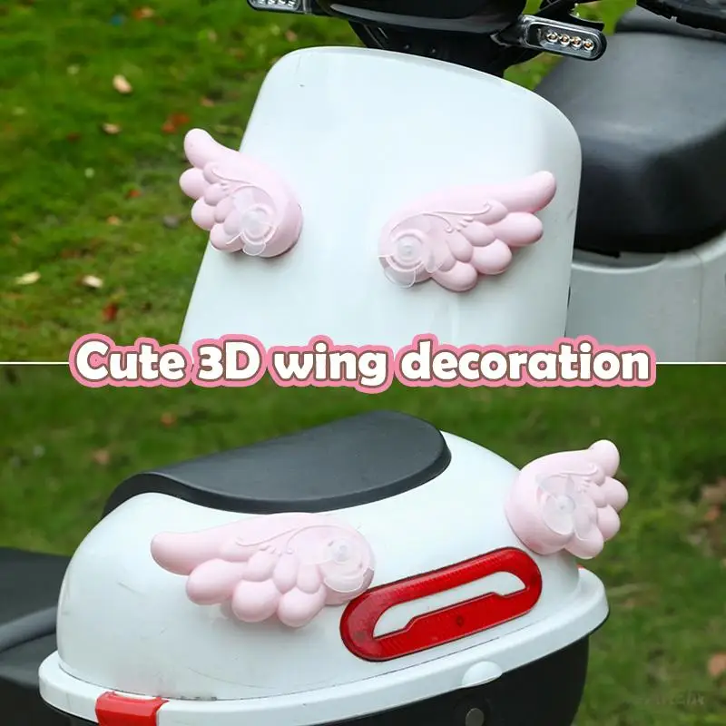 Motorcycle Helmet Glowing Wing Stickers Angel and Devil Designs Removable Decor
Motorcycle Helmet Glowing Wing Stickers Angel and Devil Designs Removable Decor