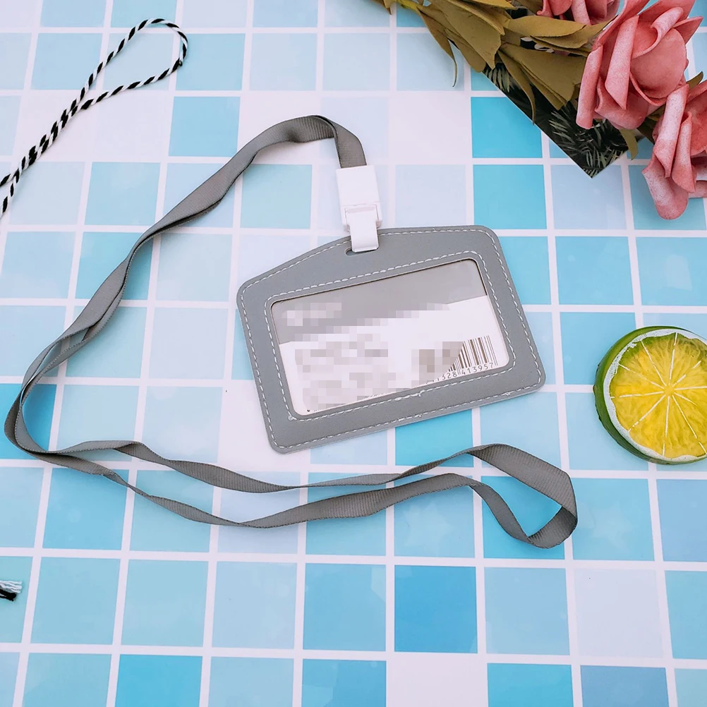 5PCS Simple Business ID Badge Holders Transparent Holders with Lanyard for Office School Workers (Random Color)
5PCS Simple Business ID Badge Holders Transparent Holders with Lanyard for Office School Workers (Random Color)