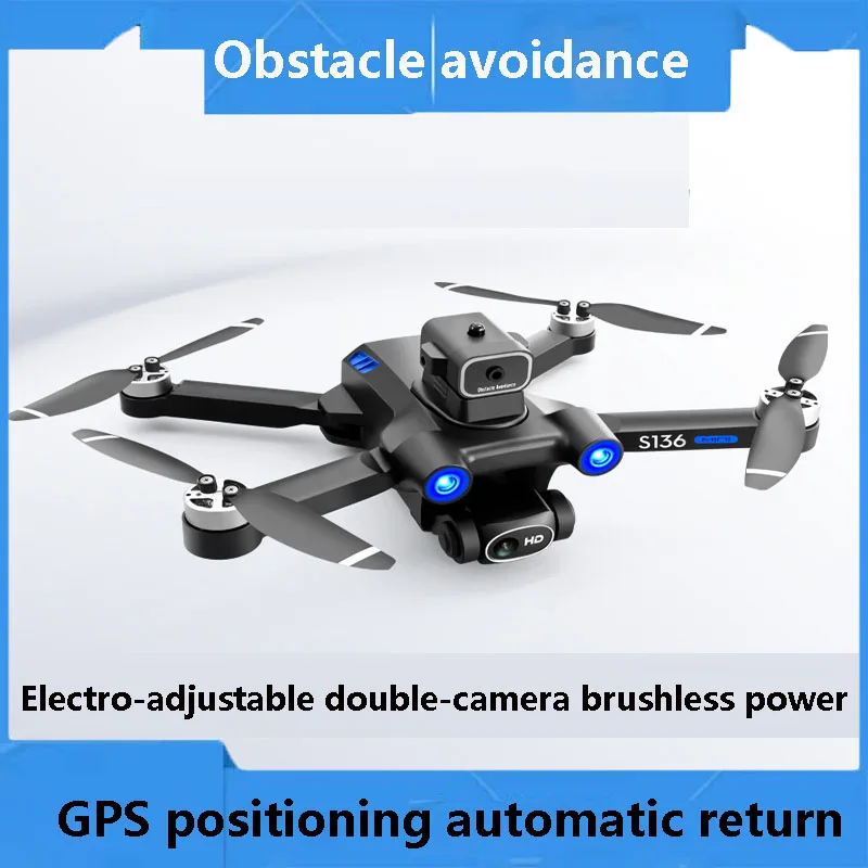 GPS Brushless UAV Obstacle Avoidance HD Electric Dual Camera Remote Control Mini Aircraft Optical Flow Positioning Return
GPS Brushless UAV Obstacle Avoidance HD Electric Dual Camera Remote Control Mini Aircraft Optical Flow Positioning Return