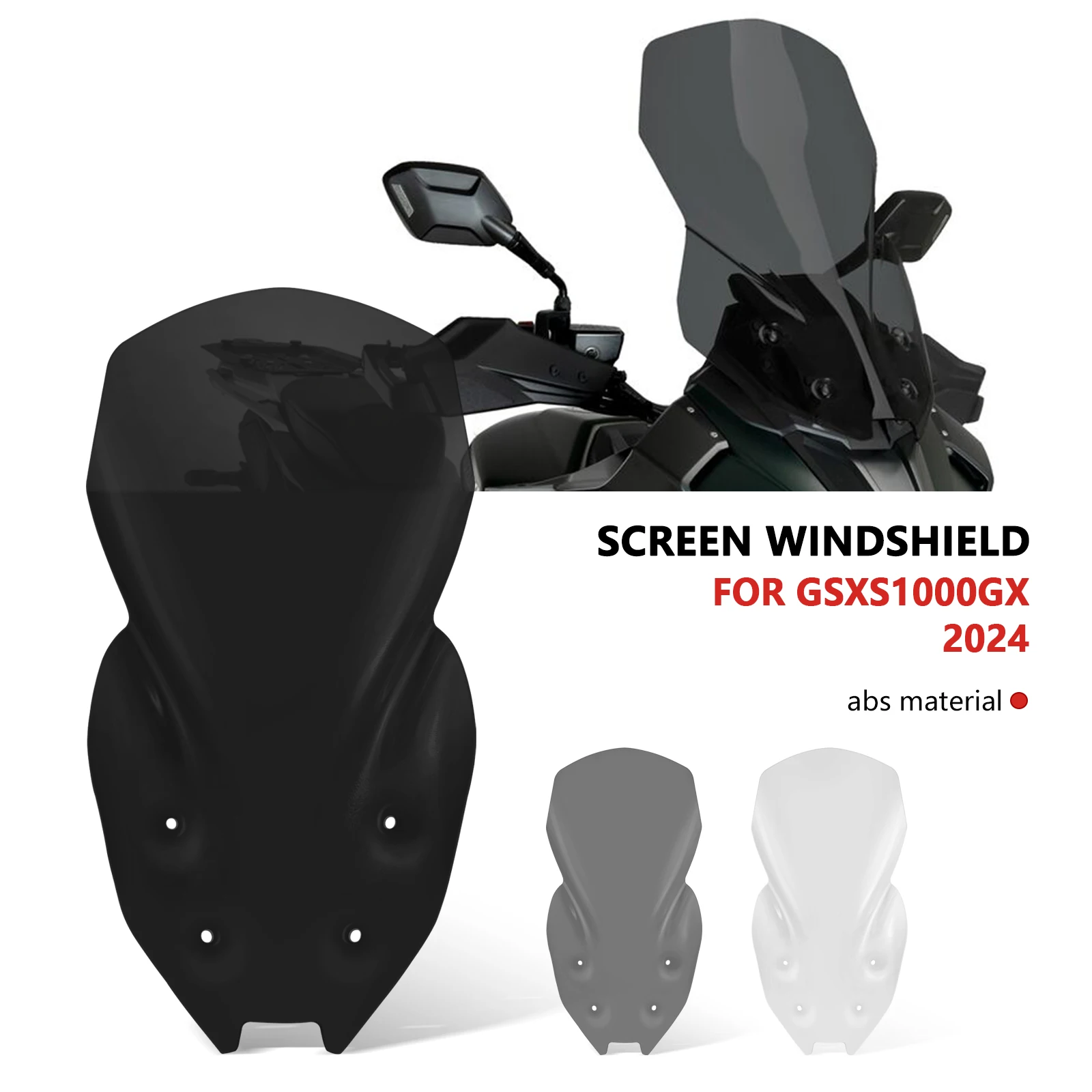 For GSX-S1000GX 2024 GSX S1000 GX 2025 Windshield Motorcycle Heightening And Widening Windshield Modification Accessories
For GSX-S1000GX 2024 GSX S1000 GX 2025 Windshield Motorcycle Heightening And Widening Windshield Modification Accessories