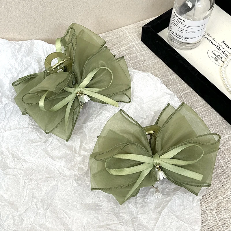 Летняя модная заколка для волос в виде акулы, элегантная сетчатая двусторонняя заколка-бант, женская заколка-краб, заколка-узел для волос
Летняя модная заколка для волос в виде акулы, элегантная сетчатая двусторонняя заколка-бант, женская заколка-краб, заколка-узел для волос